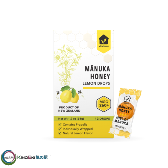 Vitahouse™ Mānuka Honey Lemon Drops MGO 260+